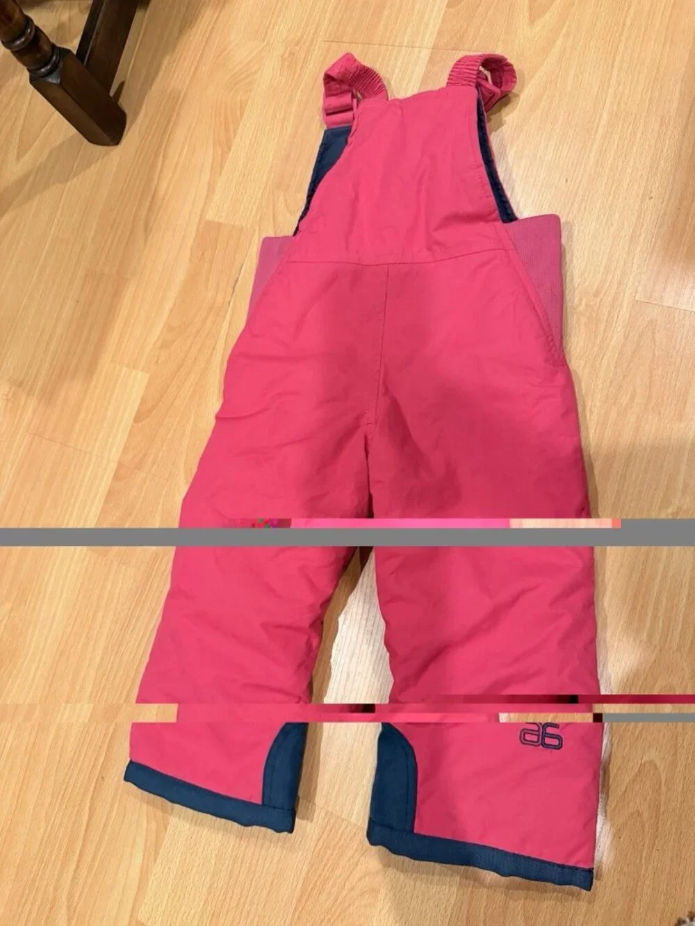 Arctix Classic Toddler Snow Bib, pink Overalls, Size 3T jumpsuit